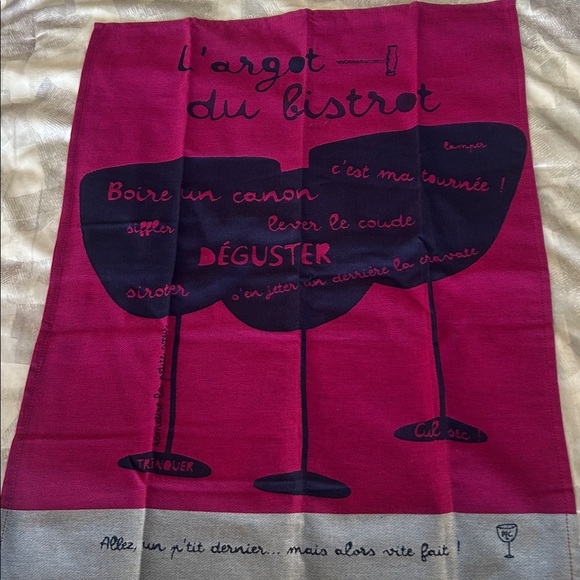 ARGOT DU BISTROT TEA TOWEL - Picture 5 of 5